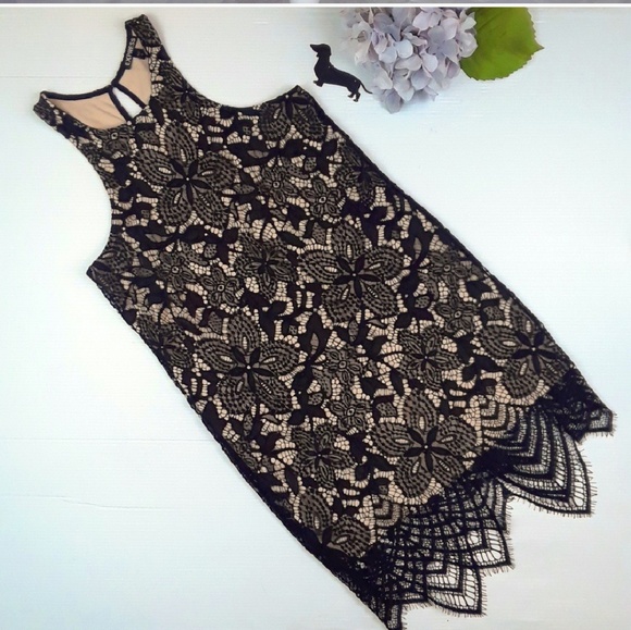 Express Black Lace Dress - Picture 2 of 7